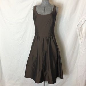 Banana Republic Brown Fit & Flare Dress (4)